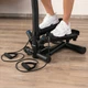 Степпер поворотный со стойкой Gymtek XST900 Black + Эспандеры до 120 кг - изображение 10