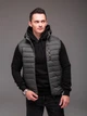 Утеплена жилетка з капюшоном "CSL" хакі матова розмір XL HDSYR_829 - зображення 3