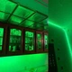 Світлодіодна стрічка зелена MTK electro 12V 14.4W/м 60 LED/м SMD5050 IP20 10мм, 5 м – яскраве LED підсвічування - зображення 3