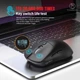 Миша бездротова ігрова HYSJ Т68 Pro PAW3311, 12000 DPI 2,4G+Bluetooth Orange - зображення 13