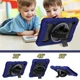 Протиударний чохол Carbon Capsule з підставкою 360° для Samsung Galaxy Tab A11 8.7" SM-X135, SM-X130 / Tab A9 8.7" SM-X115, SM-X110 (Синій) - зображення 2