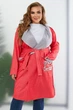 Кардиган женский, цвет коралловый, L-XL, 257R5012 - изображение 4