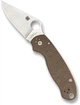 Розкладний ніж Spyderco Para 3 Canvas Micarta CPM CRU-WEAR Brown (871664) - зображення 2