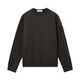 Stone Island Logo Patch Fleece Sweatshirt Dark Grey XXL K2S156100028-S0A20 V0062 - зображення 1