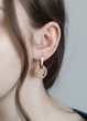 Серьги женские с ажурными кругами Fashion Jewelry Золотистые 20705 - изображение 2