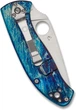 Розкладний ніж Spyderco Tenacious D2 Titanium Blue (871681) - зображення 3