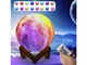 Ночник Луна 3D с пультом 3D Moon Night Light Космос 13 см - изображение 4