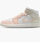 Кросівки Air Jordan 1 Mid Se White HJ6654-100 45.5 - зображення 1