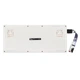 Механічна бездротова клавіатура Cidoo QK75, 75% WHITE, RGB, Tri-Mode, USB-C / 2.4 GHz / Bluetooth, Hot-Swap, Gasket-Mount - зображення 12