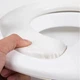 Сидіння для унітаза FreeON White-Grey - изображение 3