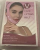 Лифтинг-бандаж для коррекции овала лица V Line Face Lifting Belt Pink - изображение 5