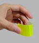 Светоотражающие наклейки безопасности 8×3 см 10 штук Зеленые - изображение 2