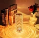 Настільний нічник сенсорний Crystal Rose RGB лампа-роза на акумуляторі - зображення 9