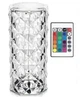 Настільний нічник сенсорний Crystal Rose RGB лампа-роза на акумуляторі - зображення 11