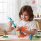 Детский набор для моделирования 3D-Pen ручка с LCD-дисплеем Голубой - изображение 11