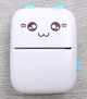 Дитячий Bluetooth принтер Mini printer бездротовий із термодруком Блакитний - зображення 5