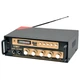 Стерео підсилювач 2×25 Вт 20Гц-20 кГц 8–16 Ом AMP SN-222 SD/MMC Bluetooth 4.0 210×150×65 мм, з режимом караоке, FM-радіо - зображення 1