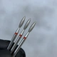 Тупое удлиненное ПЛАМЯ 025 Красное Польша Высококачественная алмазная фреза для маникюра - изображение 4