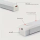 Светильник с датчиком движения Умный светодиодный беспроводной USB LED сенсорный регулируемый ночник на магнитах - изображение 8