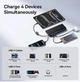 Портативний акумулятор Baseus 145W 25000mAh EnerFill Built-In Dual USB-C Cable Fast Charge Digital Display - изображение 4