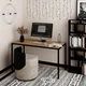 Письменный стол Art in Head Brevity Loft standart 1400х750х670 Дуб крафт золотой/Чёрный металл (TB04120000030) - изображение 2