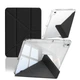 Чохол iPad 10/11 A16 2022-2025 Acrylic Clear Frame Transformer Pen Slot black - изображение 1