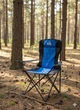 Крісло складане Skif Outdoor Soft Base Black/blue + чохол в комплекті - изображение 1