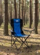Крісло складане Skif Outdoor Soft Base Black/blue + чохол в комплекті - изображение 2