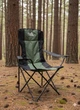 Крісло складане Skif Outdoor Soft Base Black/olive + чохол в комплекті - изображение 2