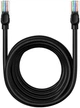Патч-корд Baseus High Speed CAT5 UTP 8 м Чорний (B00133206111-06) - изображение 1