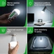 Светодиодная лампа с аккумулятором MLT Almina light 2 с 2 АКБ - изображение 4