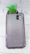Чохол Luxury Case для Samsung Galaxy M12/ M127 бампер силіконовий ombre блискітки фіолетовий - зображення 4