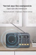 Портативный FM радиоприемник с MP3-плеером, USB/TF, LED-дисплей, аккумулятор - изображение 3