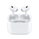 Бездротові навушники AirPods Pro 2 з ANC (активне шумопоглинання), зарядним кейсом, захисним чохлом у подарунок, вакуумні, з мікрофоном, для iOS та Android, White - зображення 2