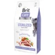 Корм сухой Brit Care Cat Grain Free Sterilized Weight Control для стерилизованных котов с избыточным весом с уткой и индейкой - изображение 1
