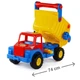 Машинка іграшкова Cavallino Mega Dump Truck Вантажівка 1450526 (8719214075217) - зображення 3