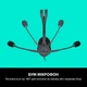 Навушники Logitech H110 Stereo Headset with 2*3pin jacks - зображення 4