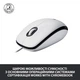 Мишка Logitech M100 USB White - зображення 4
