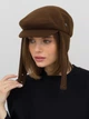 Кепи женское VILSS London Cashemir VLK-6100-84-Mv4-M 57-58 Шоколад (ROZ6501087336) - изображение 2
