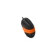 Мишка A4Tech FM10 Orange - зображення 3