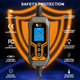 Зарядка для електромобілів Feyree 7кВт 32A Tesla NACS Lion EV K8 APP Wi Fi - зображення 8