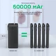 Повербанк 50000 mAh Choetech B732 Black 22.5W QC3.0 PD3.0 (43-00118) - зображення 5