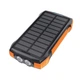 Повербанк з сонячною панеллю 20000mAh Choetech B657 Black PD20W+QC QC3.0 PD3.0 бездротова зарядка (43-00134) - зображення 2