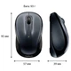 Мишка Logitech M325s Wireless Dark Silver - зображення 10