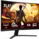 Монитор 31.5"&nbsp;AOC&nbsp;C32G42ZE - изображение 2