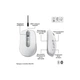 Мышка Logitech MX Anywhere 3S для MAC Wireless Pale Grey - изображение 3