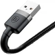 Кабель Baseus Kevlar Cable Lightning to USB 1м 2A Black (CALKLF-BG1) - изображение 5