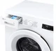 Стиральная машина LG серии 6 Motion™ Steam™ F2Y2HS3WE, фронтальная, узкая, 44 см, 7 кг, 1200, класс F/A/B, 10 программ, инверторный, WiFi, дисплей, белый - изображение 10