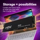 SSD накопитель Crucial P310 1 TB (CT1000P310SSD8), PCIe 4.0, M.2 2280 (up to 7100/6000 MB/s) - изображение 8