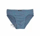 Сизые мужские трусы брифы с хлопком Colour style TASO 3630 XL - изображение 1